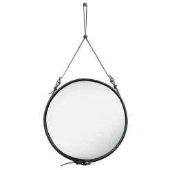 Miroir Adnet Circulaire M, Noir