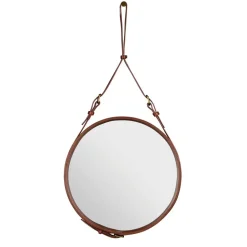 Miroir Adnet Circulaire S, marron