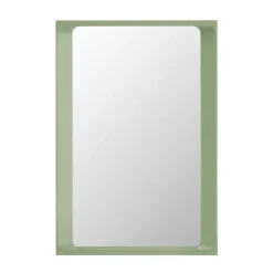 Miroir Arced 80x55 cm, Light green