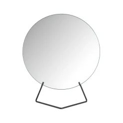 Miroir de sol Ø20 cm, Noir