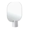 Miroir de table Time 26,5 cm, Soft grey