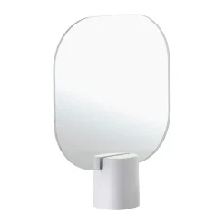 Miroir de table Time 26,5 cm, Soft grey