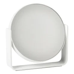 Miroir de table Ume à grossissement 5x 19x19,5 cm, White