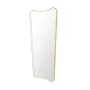 Miroir F.A.33, laiton poli, grand