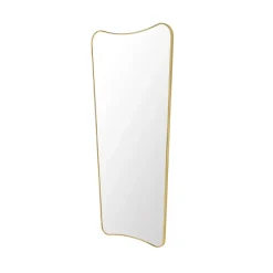 Miroir F.A.33, laiton poli, grand