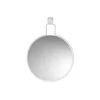 Miroir Flora, Blanc, Ø40 cm
