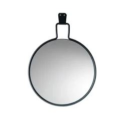 Miroir Flora, Gris, Ø60 cm