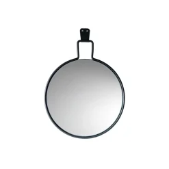 Miroir Flora, Gris, Ø40 cm
