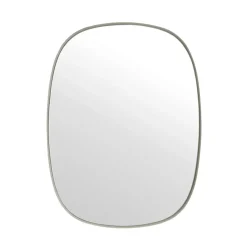 Miroir Framed, gris, 59x44 cm