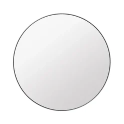 Miroir Gubi, black brass