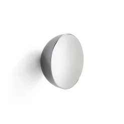 Miroir mural Aura small, Acier inoxydable