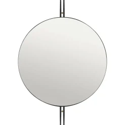 Miroir mural IOI Ø80 cm, Noir