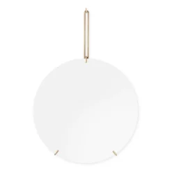 Miroir mural Moebe Ø 30 cm, Laiton