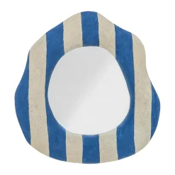 Miroir mural Travis 39,5x38,5 cm, Bleu