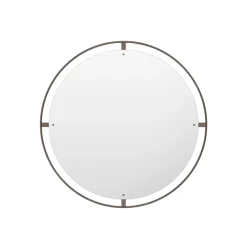 Miroir Nimbus, bronzed brass, ø 110