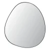 Miroir Organic 39x43 cm, Black