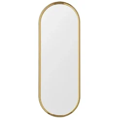 Miroir oval Angui 108 cm, Doré
