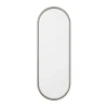 Miroir oval Angui 78 cm, Taupe