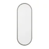 Miroir oval Angui 108 cm, Taupe