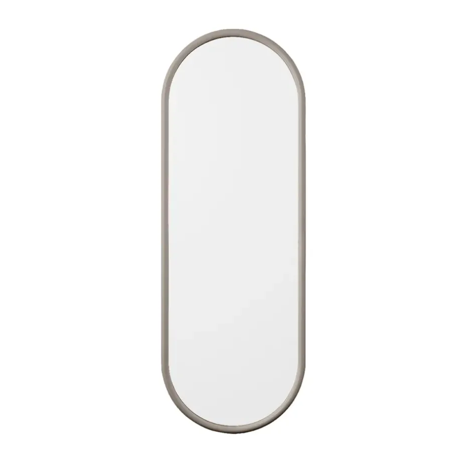 Miroir oval Angui 108 cm, Taupe