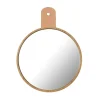 Miroir Q5 Allé à crochets, Oak nature lacquered