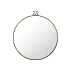 Miroir Randaccio, antique brass, medium
