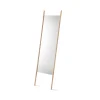 Miroir sur pied Georg, Chêne non traité