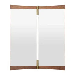 Miroir Vanity 2, Noyer-laiton