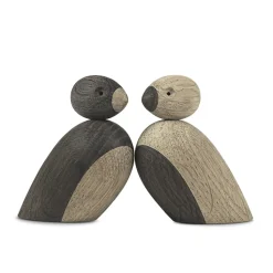 Moineaux Kay Bojesen lot de 2, chêne