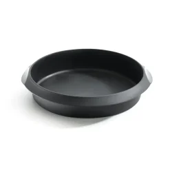 Moule à gâteau rond en silicone Lékué 26 cm, Noir
