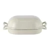 Moule à pain Levain émaillé 39x26 cm Nordwik, Crème