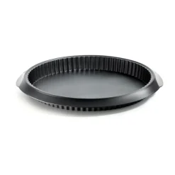 Moule à quiche en silicone Lékué Ø28 cm, Noir