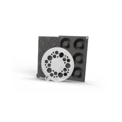 Moule en silicone inner circle Plate-it, lot de 3, Gris