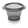 Moules pour fondant au chocolat en silicone Lékué lot de 6, Noir