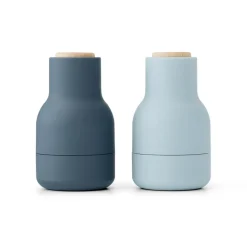 Moulin à épices Bottle Grinder Small, lot de 2, Blues-hêtre