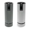Moulin à sel et poivre électrique Line Z DUO 2 pièces, Aluminium-carbon