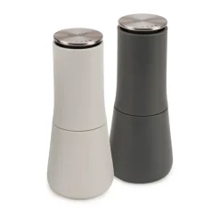 Moulin à sel et poivre Milltop, 2 pièces, Gris-blanc