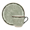 Mug 40 cl assiette Ø20 cm Ostindia Floris, Vertn