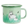 Mug en émail Boys 25 cl, Vert