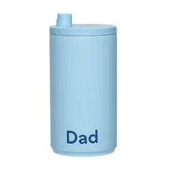 Mugg à emporter 35 cl Design Letters, Dad-bleu clair