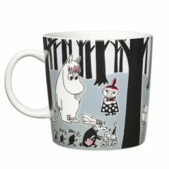 Mug Moomin à l´aventure, gris