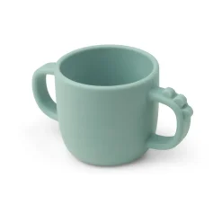Mug à paille Croco peekaboo 17 cl, Bleu
