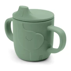 Mug à paille Elphee peekaboo 12 cl, Vert