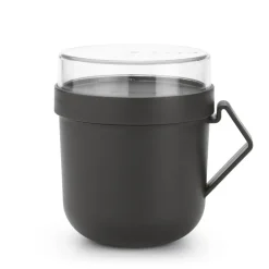 Mug à soupe Make & Take 0,6 L, Gris foncé