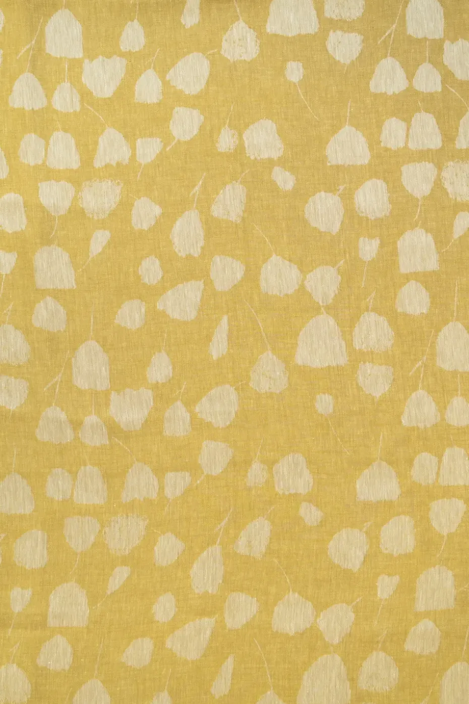 Nappe Bouquet 147x250 cm, Jaune-blanc