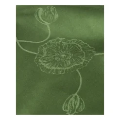 Nappe damassée verte Hammershøi Poppy, 150x270 cm
