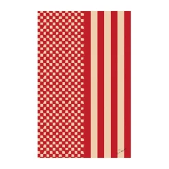 Nappe Love 150x280 cm, Sable rouge