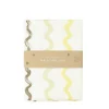 Nappe Randig 149x250 cm, White-yellow