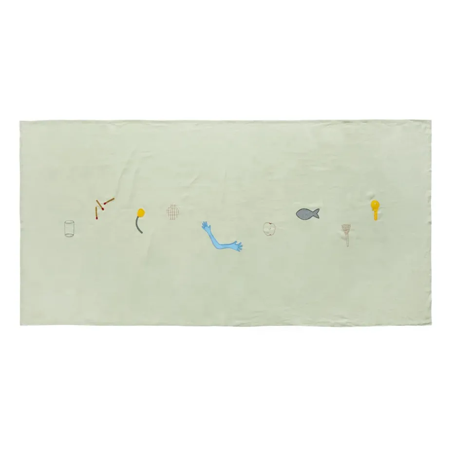 Nappe Sobremesa 140x300 cm, Green