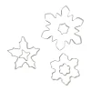 Nordwik emporte-pièce 3 pièces, Flocon de neige